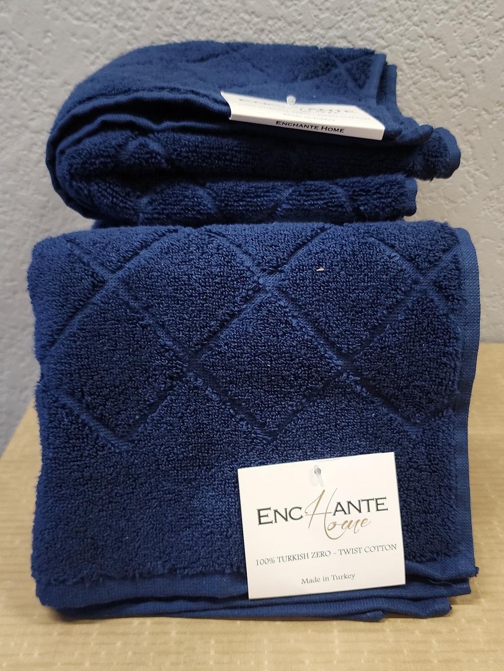 5pc Bundle Enchanted Home Hand Towels Turkish Cotton